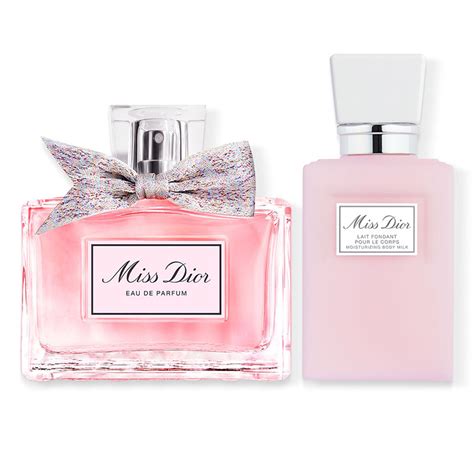 Miss Dior Gift Set: Eau de Parfum and Body Milk .